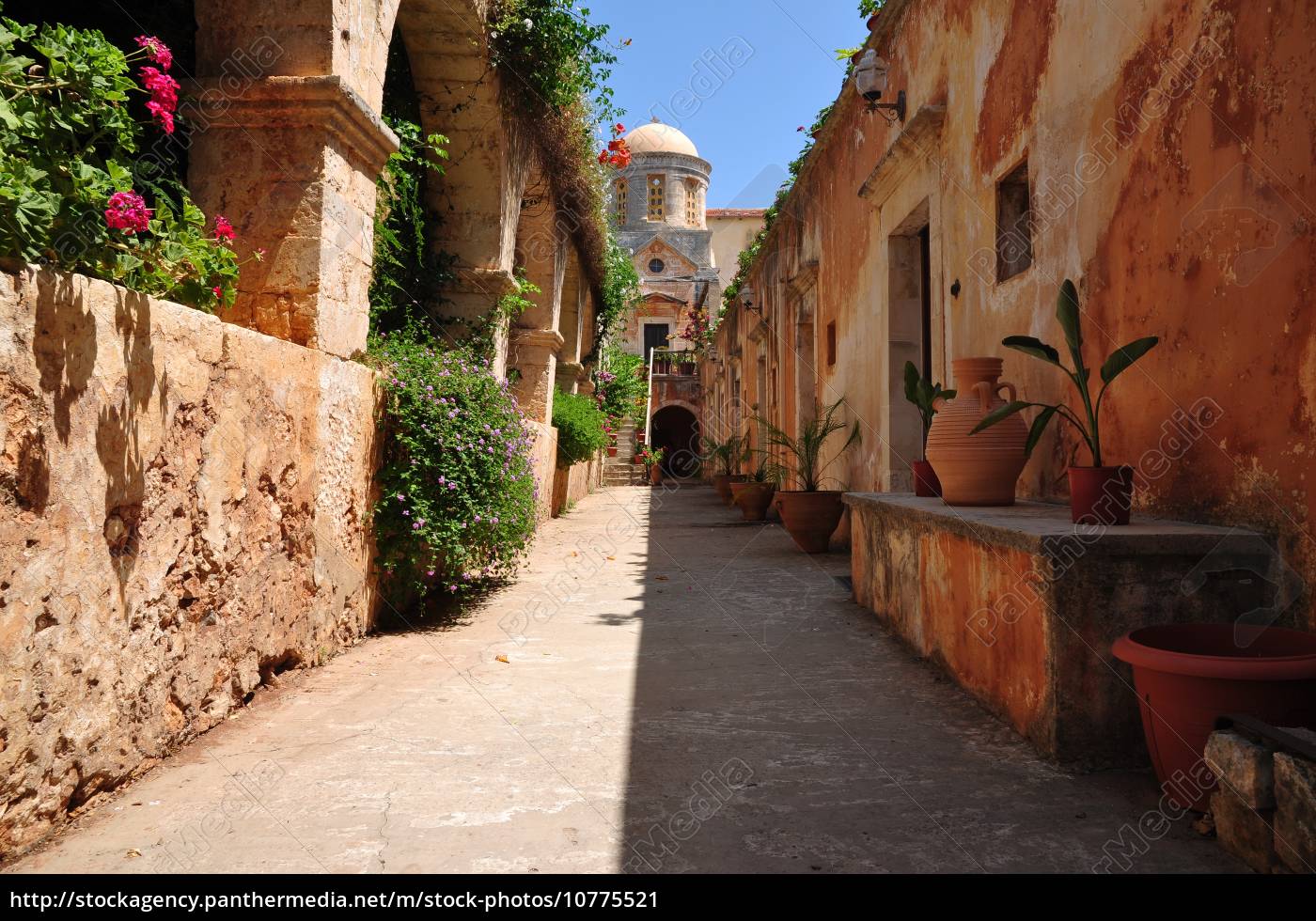 Kloster Agia Triada Kreta - Lizenzfreies Bild - #10775521 | Bildagentur ...