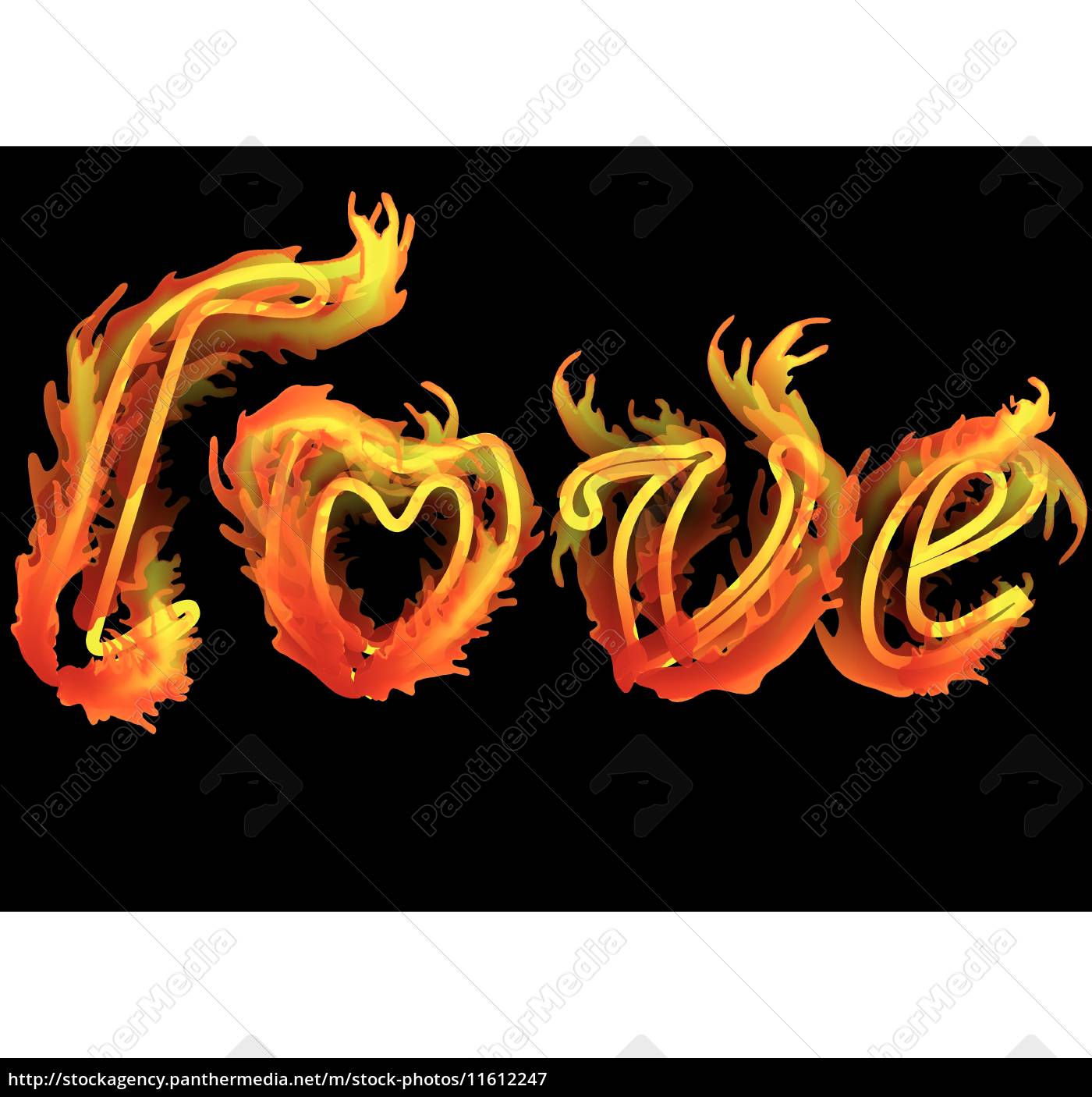 Liebe brennt Stockfoto 11612247 Bildagentur PantherMedia