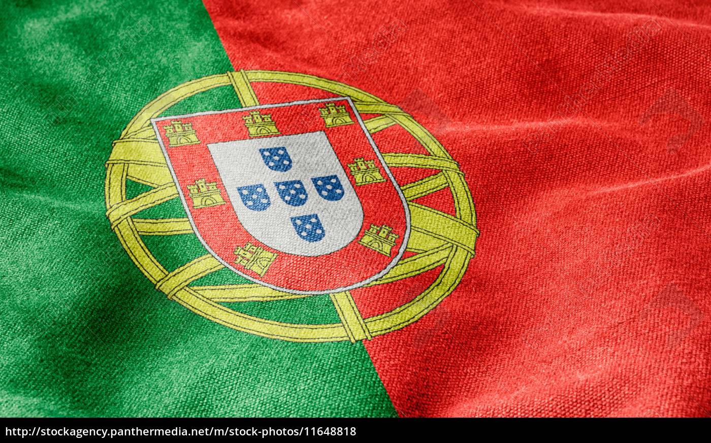 Flagge Von Portugal Stock Photo 11648818 Bildagentur Panthermedia