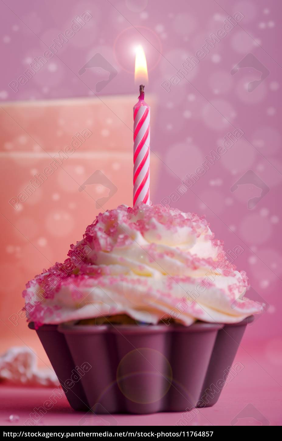 Cupcake Geburtstag Muffin - Stockfoto - #11764857 - Bildagentur