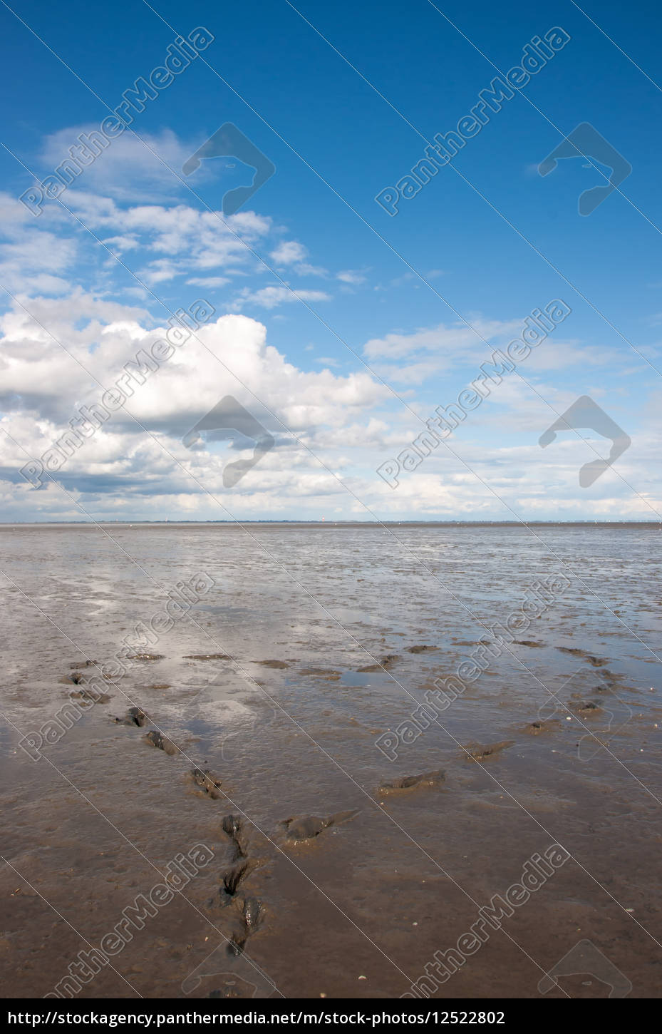 Wattenmeer Nordsee Herz Watt World Heritage Stock Photo Bildagentur Panthermedia