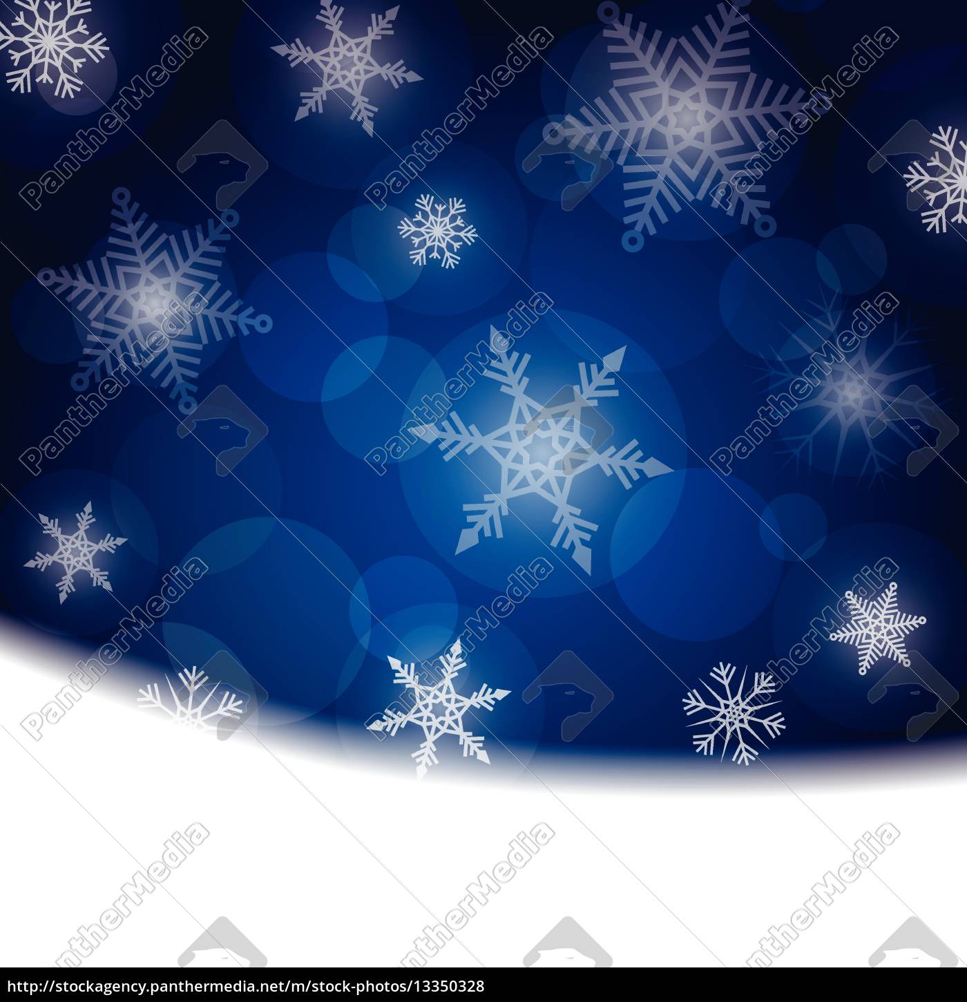 Weihnachten Hintergrund Blau Mit Weissen Lizenzfreies Foto Bildagentur Panthermedia