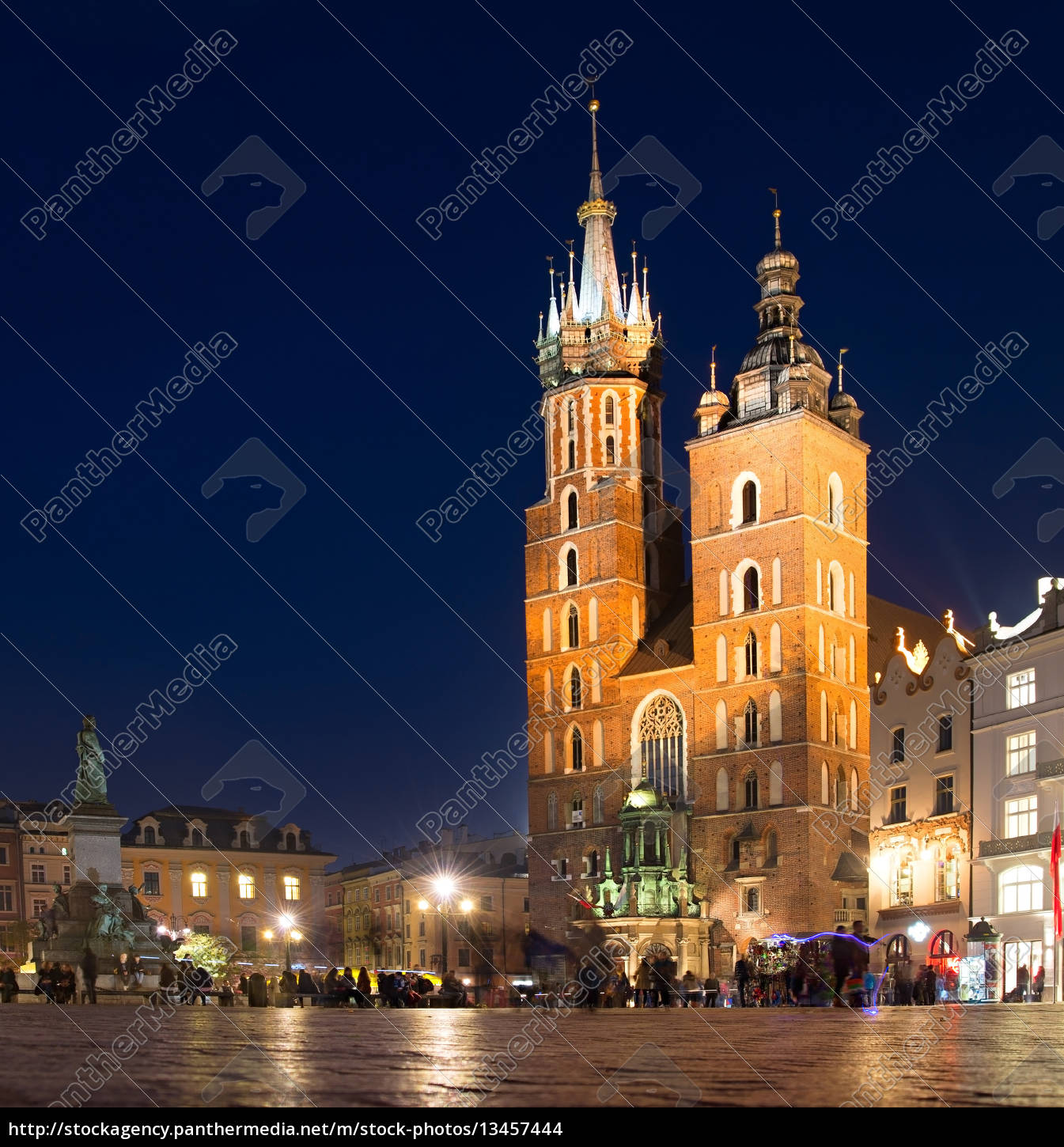 Krakow Main Market Square - Lizenzfreies Foto #13457444 | Bildagentur ...