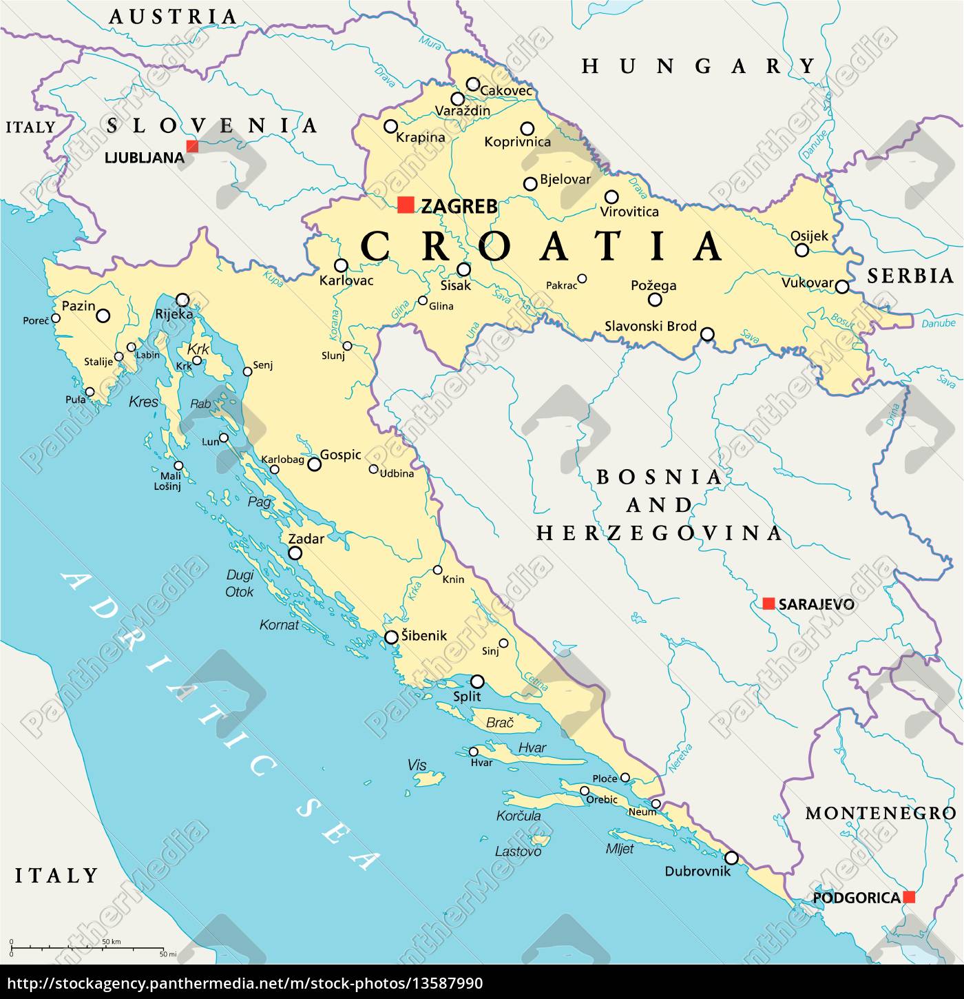 19 Photos Awesome Karten Kroatien
