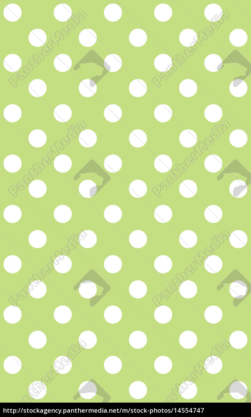 Hellgrüner Hintergrund mit weißen Punkten - Lizenzfreies Bild