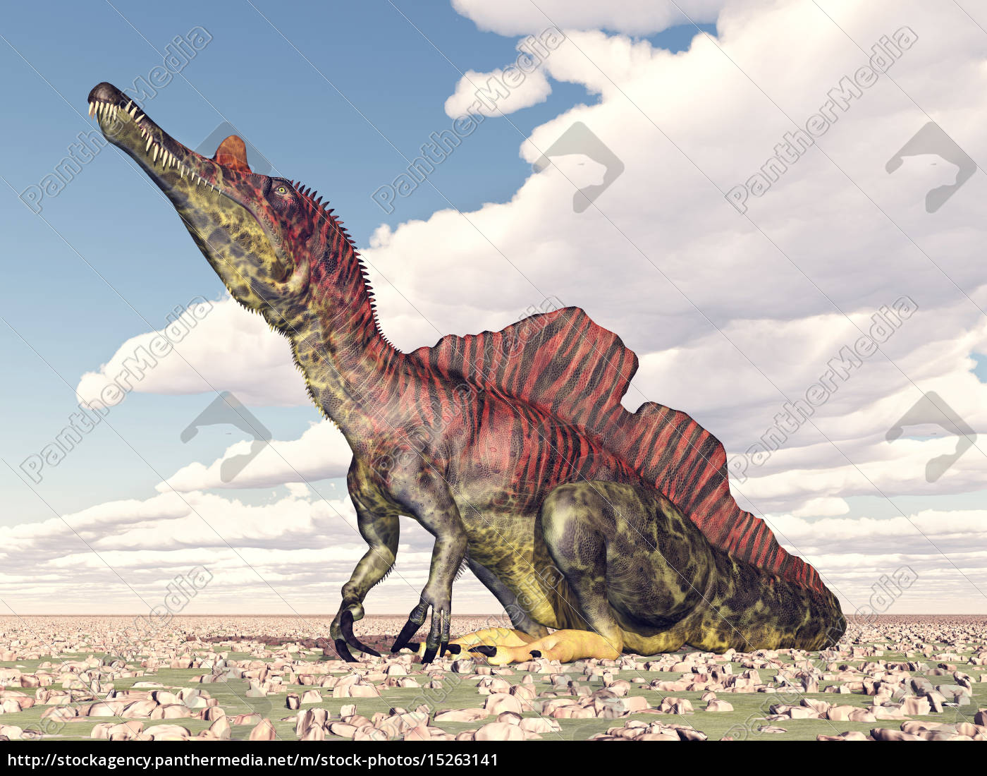 Dinosaurier Ichthyovenator  Lizenzfreies Bild  15263141 
