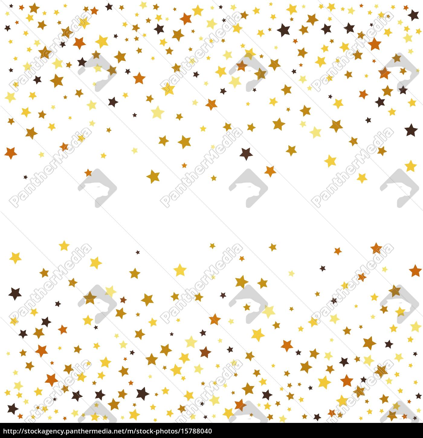 Gold Glitter Sterne Auf Weissem Hintergrund Vektor Lizenzfreies Foto Bildagentur Panthermedia