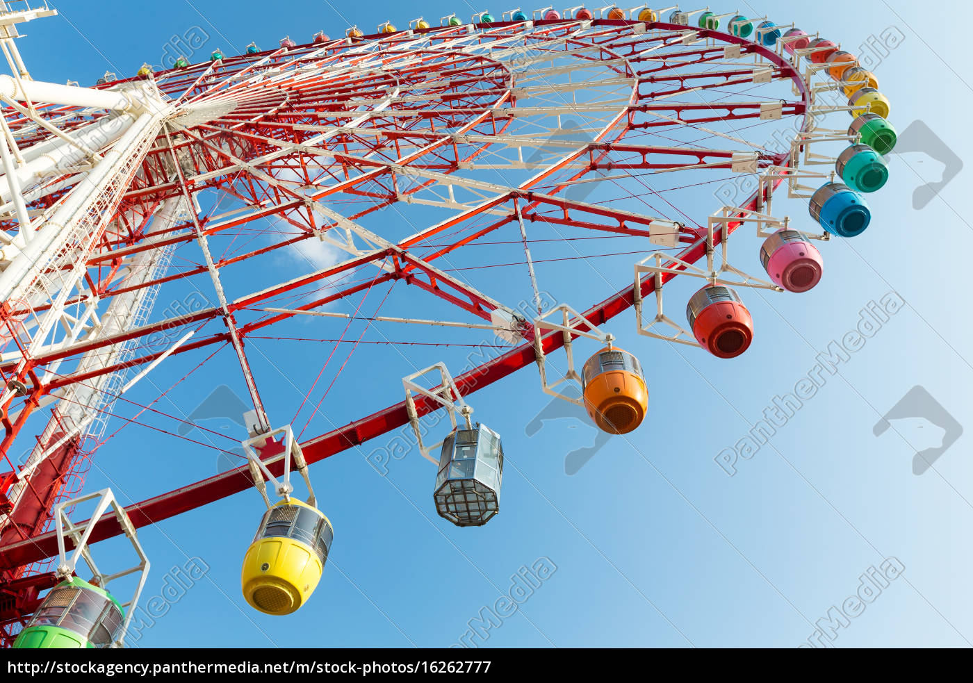 Big Riesenrad Mit Blauem Himmel - Lizenzfreies Bild - #16262777 ...