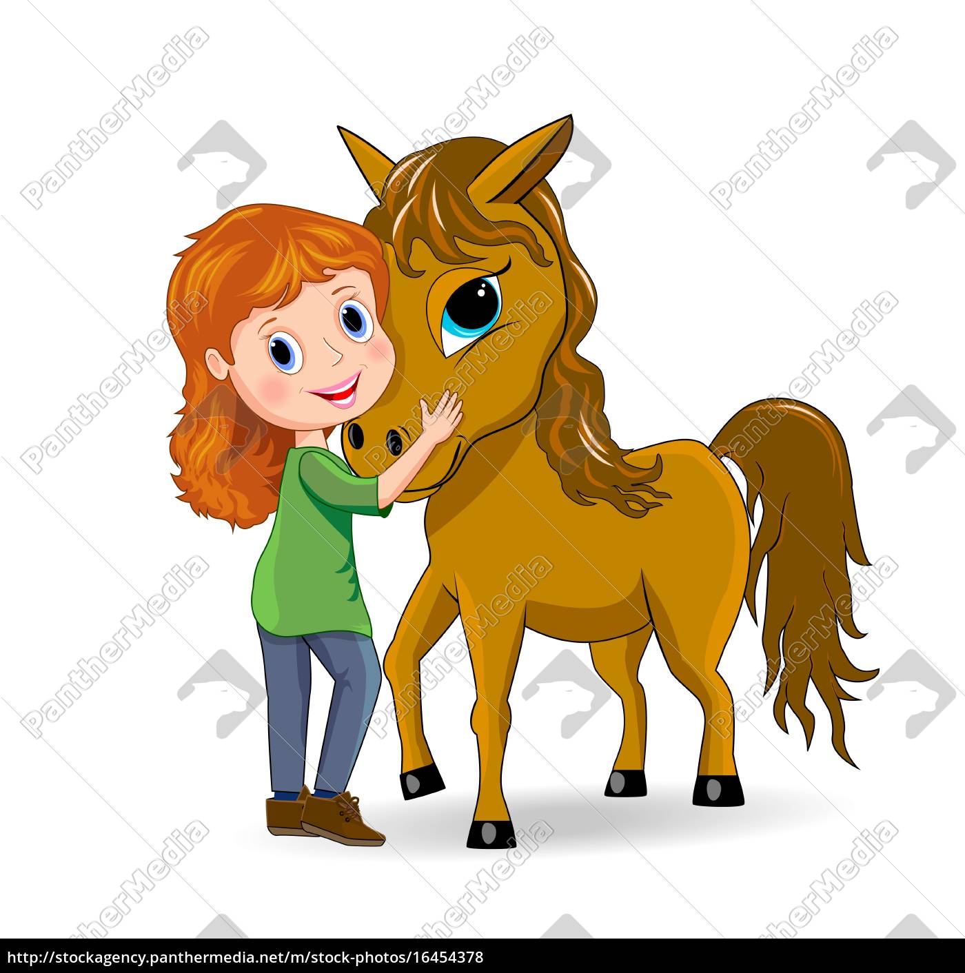 mädchen und pferd Stock Photo 16454378 Bildagentur PantherMedia