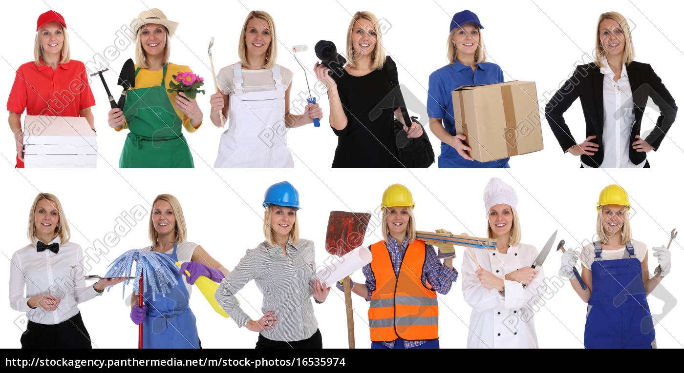 Berufe Beruf Portrait Portraits Ausbildung Frau Stock Photo Bildagentur Panthermedia