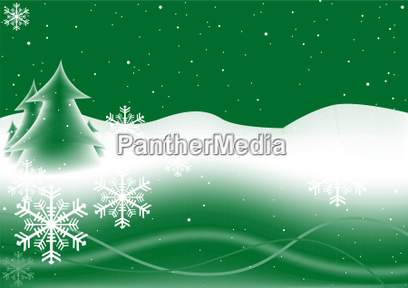 Grune Weihnachten Hintergrund Stock Photo Bildagentur Panthermedia