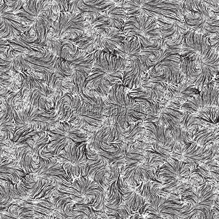 Clipart Bild Abstrakte Schwarz Weiss Monochrome Tinte Kreis Isoliert