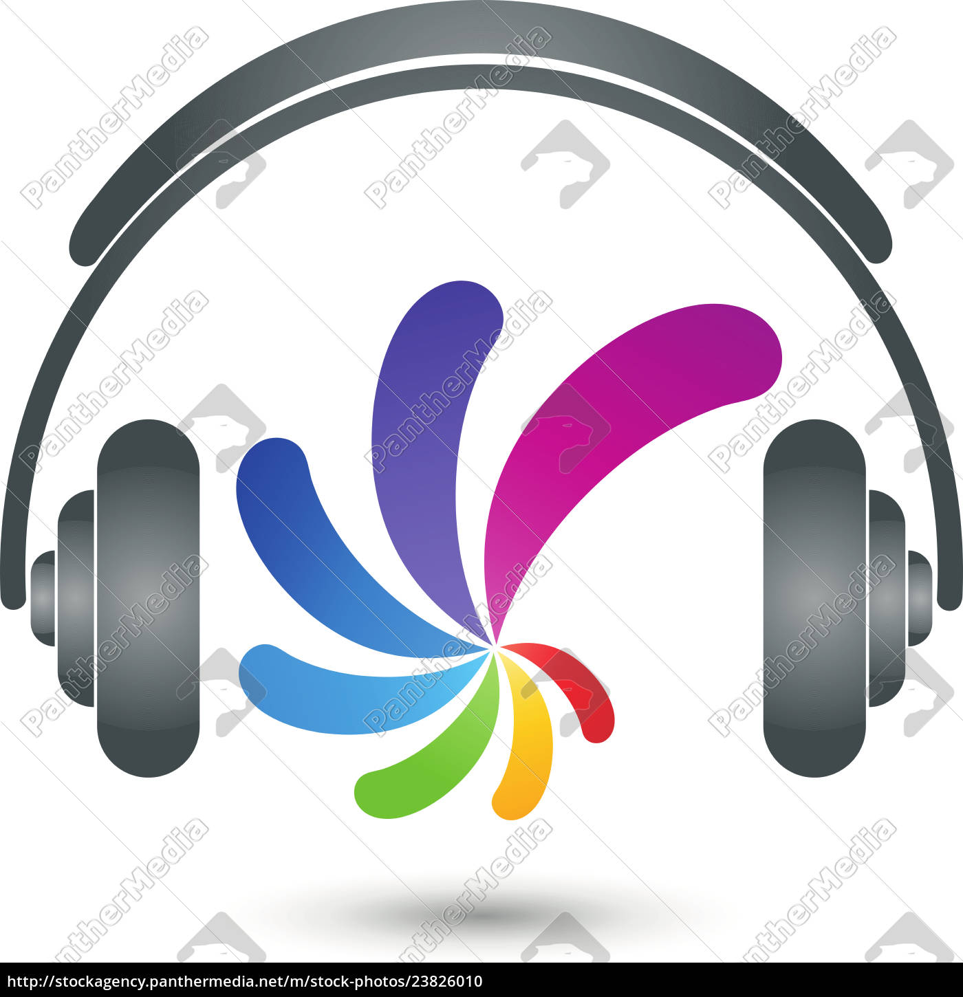 Kopfhorer Equalizer Musik Logo Sound Logo Stock Photo 23826010 Bildagentur Panthermedia