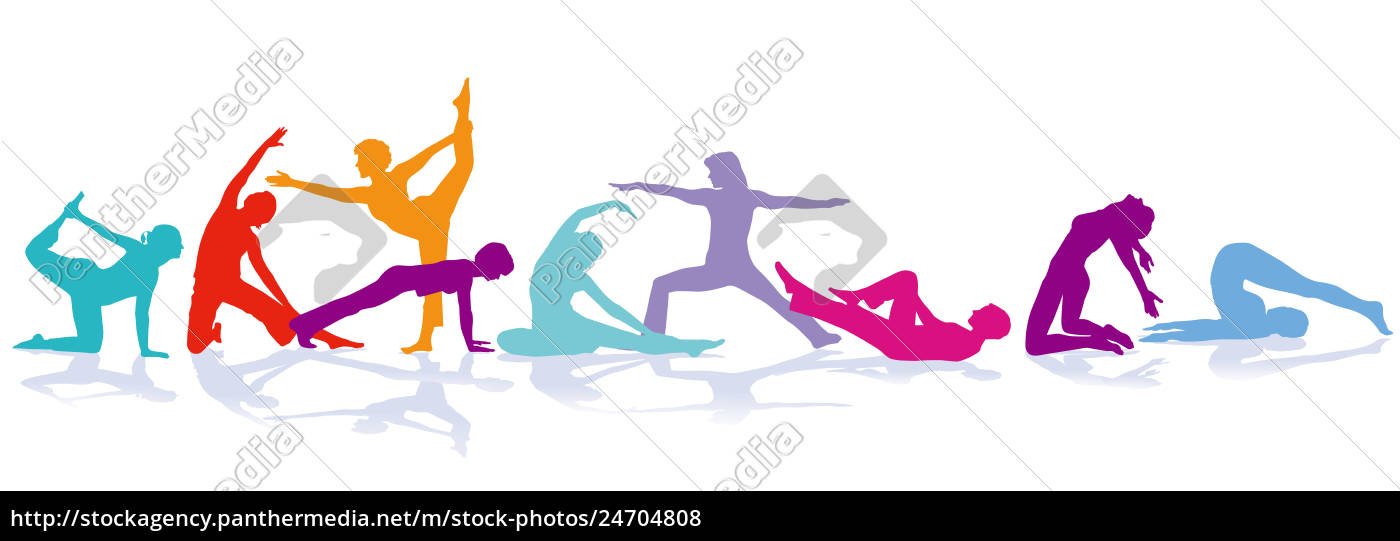 Gymnastik Figuren Sport Illustration Lizenzfreies Foto Bildagentur Panthermedia