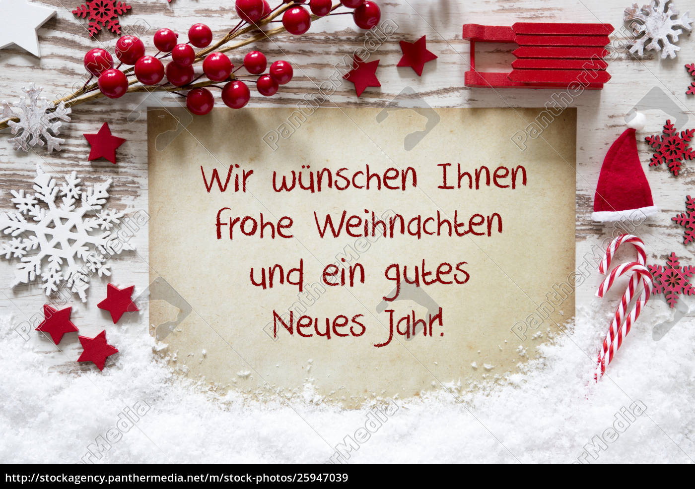 Frohe Weihnachten Gutes Neues Jahr bedeutet frohe Stockfoto