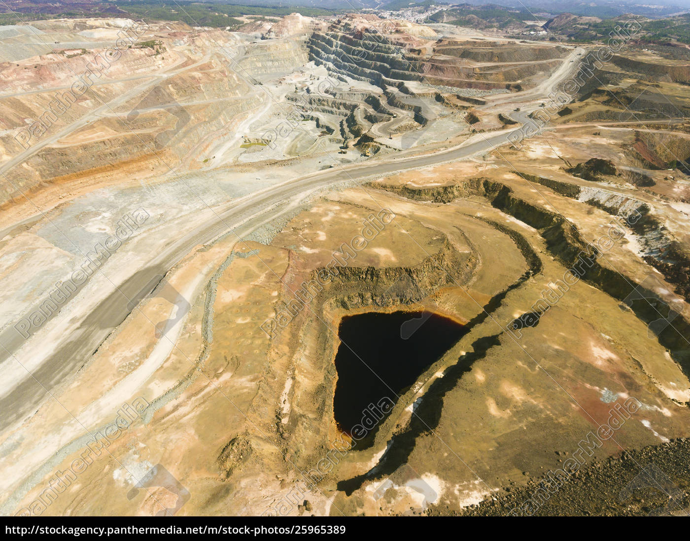 Riotinto Minen Provinz Huelva Andalusien Spanien Lizenzfreies Bild Bildagentur Panthermedia