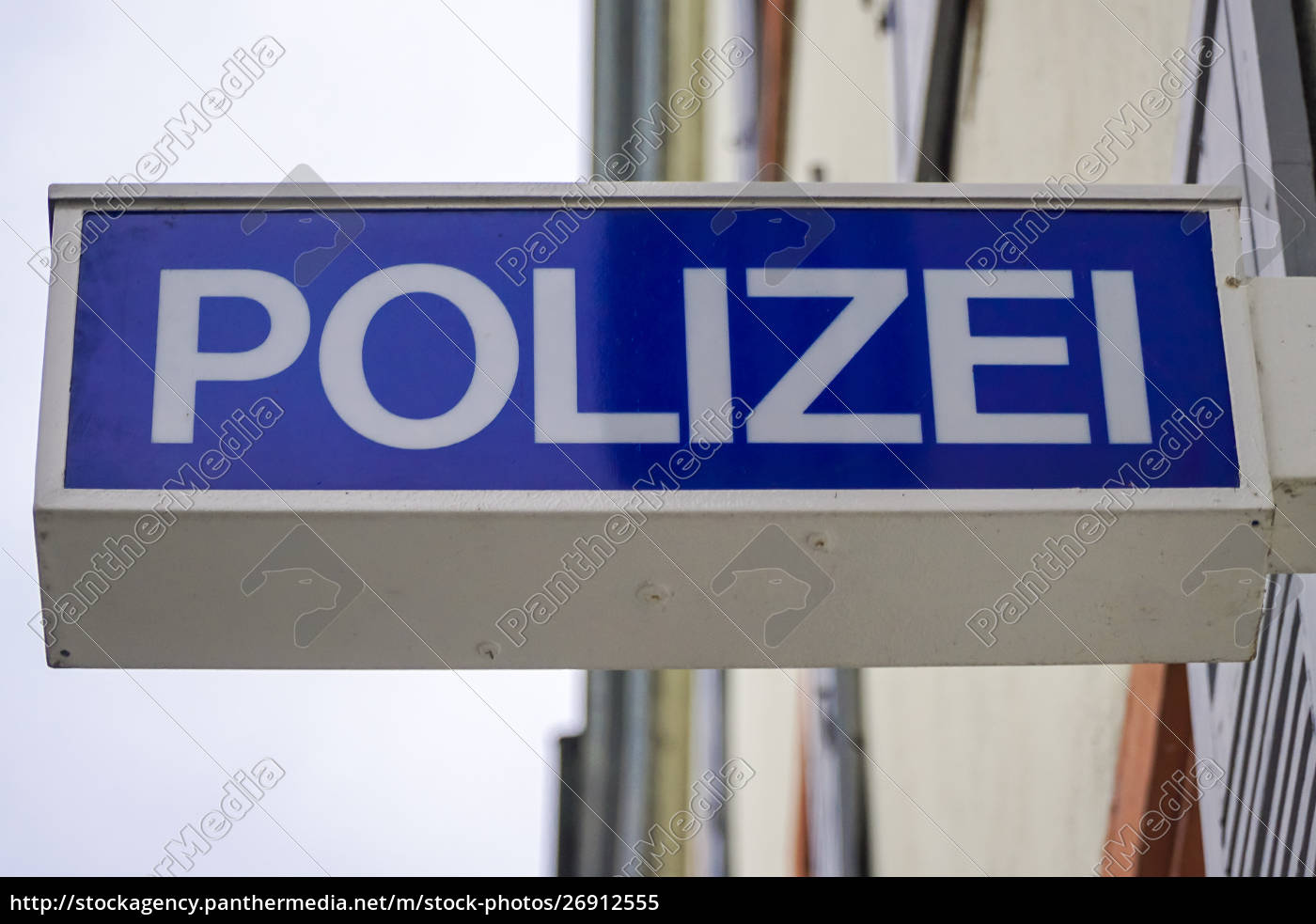 Polizeizeichen Lizenzfreies Bild 26912555 Bildagentur Panthermedia