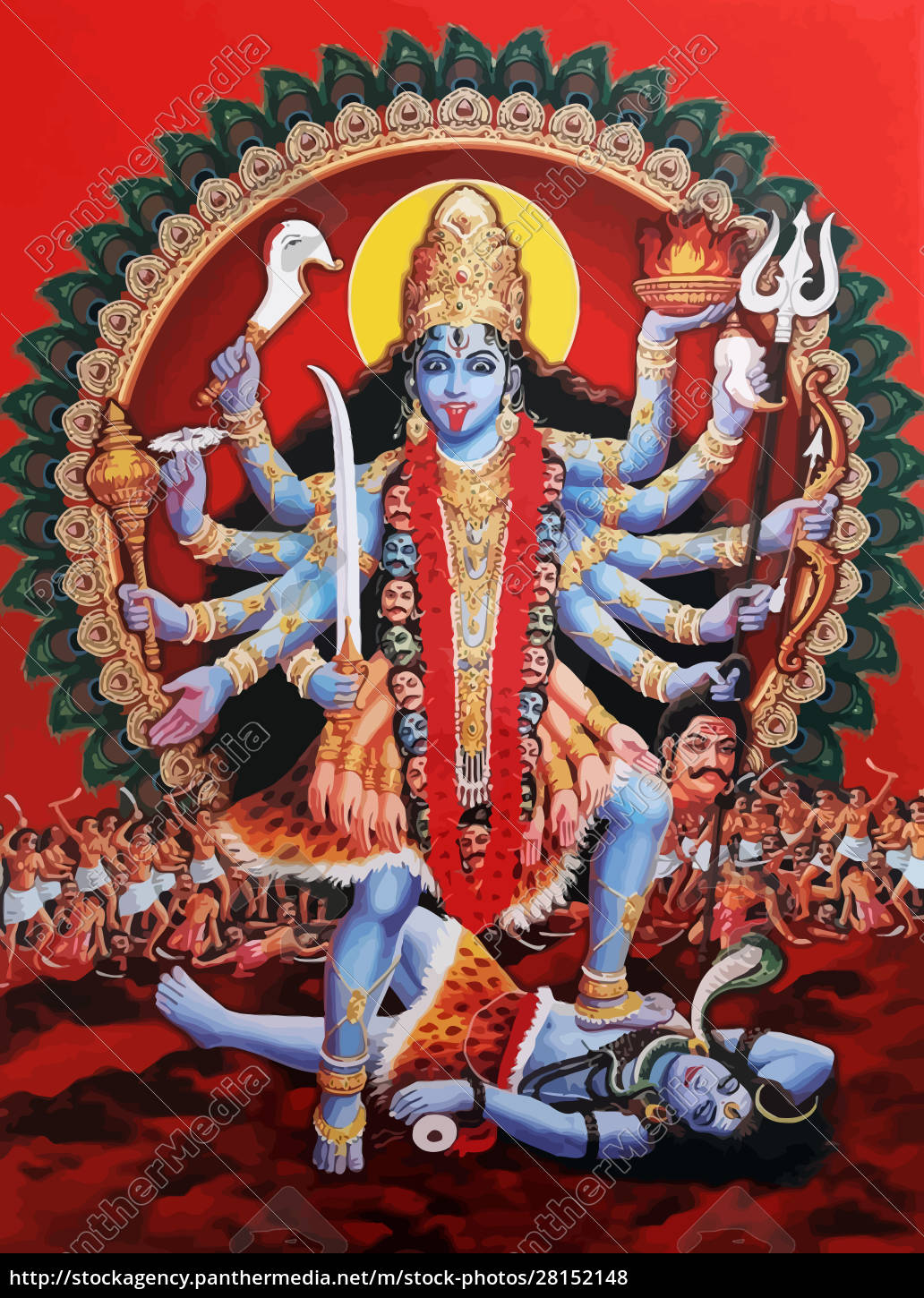 Kali indische göttin