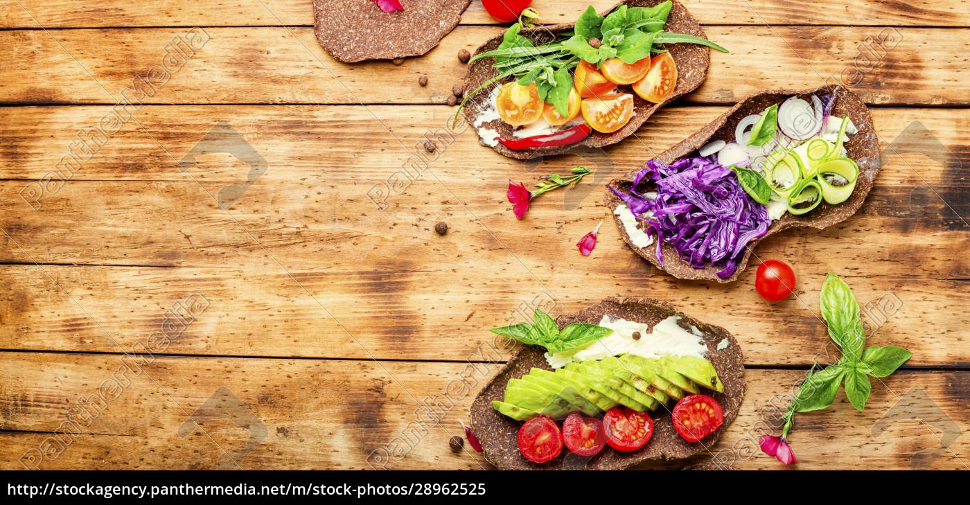 Vegetarischer Snack von Tacos - Stockfoto - #28962525 | Bildagentur ...